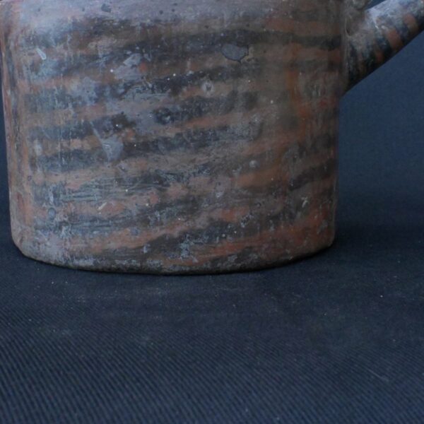 Unique Pre-Columbian Vicus Ceramic Whistle with Intricate Design - Image 7