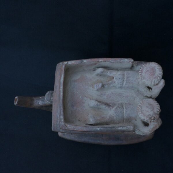 Pre-Columbian Vicus Ceramic Whistle with Ritualistic Melody - Image 6