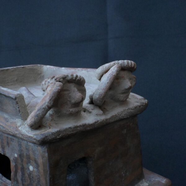 Pre-Columbian Vicus Ceramic Whistle with Ritualistic Melody - Image 9