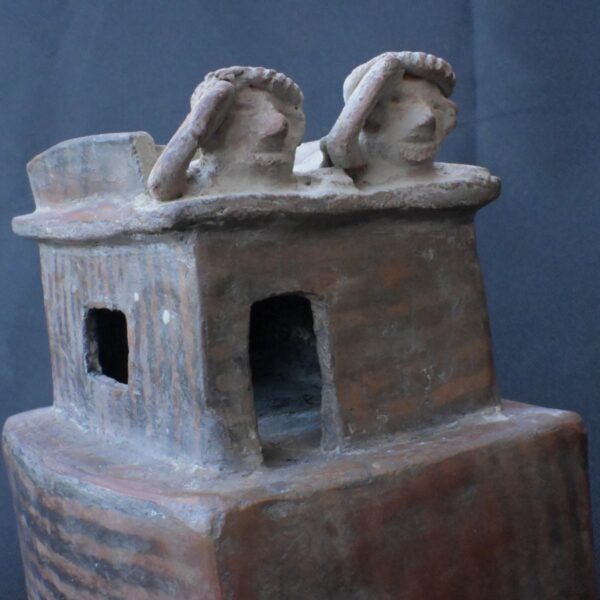 Pre-Columbian Vicus Ceramic Whistle with Ritualistic Melody - Image 10