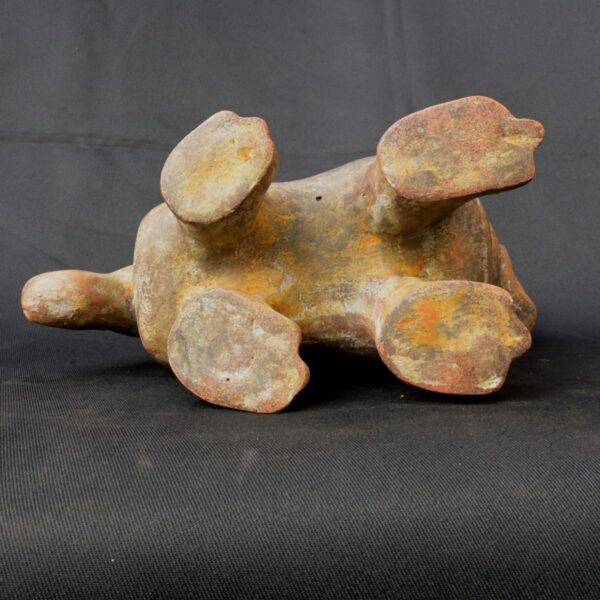 Pre-Columbian Tiahuanaco Ceramic Puma Container - Image 6