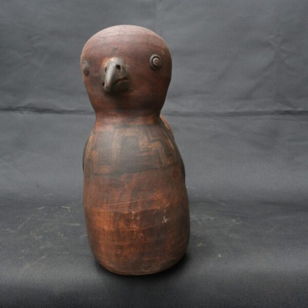 Pre Columbian Inca Ceramic Water Whistle Ritual Artifact - Image 2