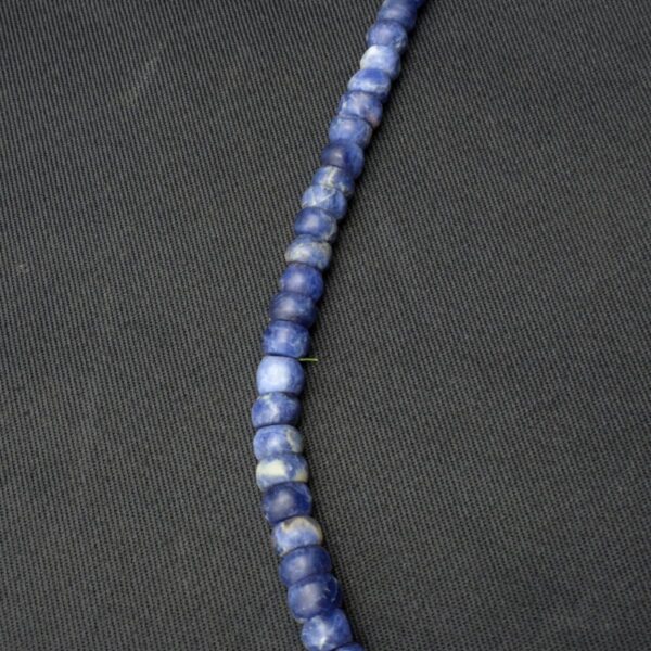 Pre Columbian Chavin Sodalite Necklace Ritual Artifact - Image 2