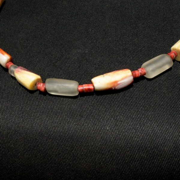 Pre Columbian Chavin Stone Necklace Ritual Artifact Andean Collector Piece - Image 3