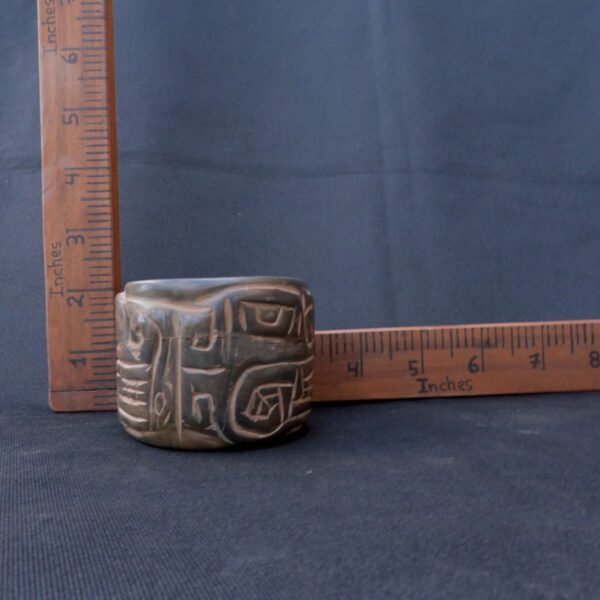 Pre Columbian Chavin Stone Vessel Ancient Artifact Peru Collectible - Image 7