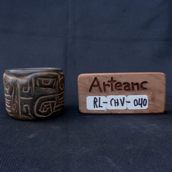 Pre Columbian Chavin Stone Vessel Ancient Artifact Peru Collectible - Image 8