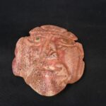 máscara de colores concha de mar  moche