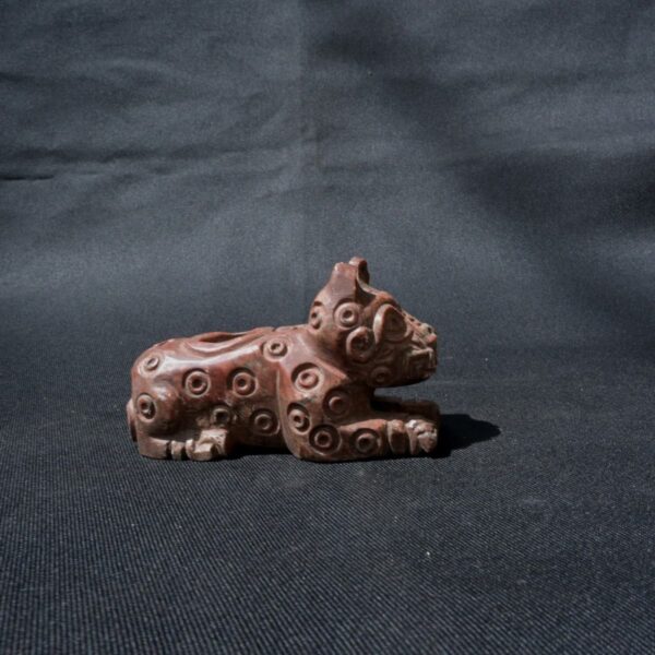 Pre Columbian Chavin Stone Puma Figurine Ritual Artifact Peru - Image 5