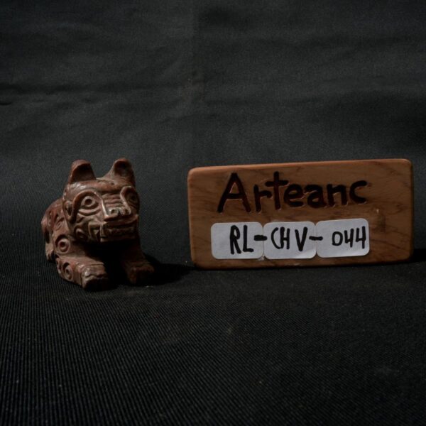 Pre Columbian Chavin Stone Puma Figurine Ritual Artifact Peru - Image 9