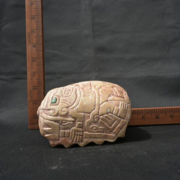 Pre Columbian Chavin Stone Pututu Ritual Artifact Peru Collectible - Image 6