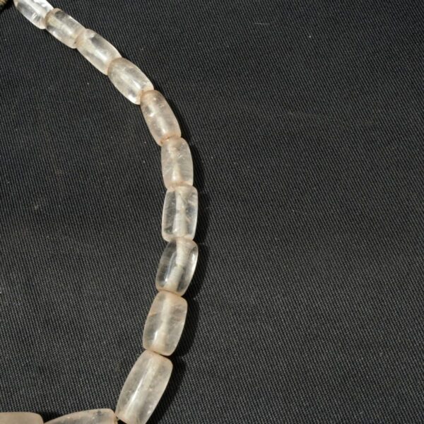 Pre-Columbian Chavín Quartz and Turquoise Ceremonial Necklace - Image 4