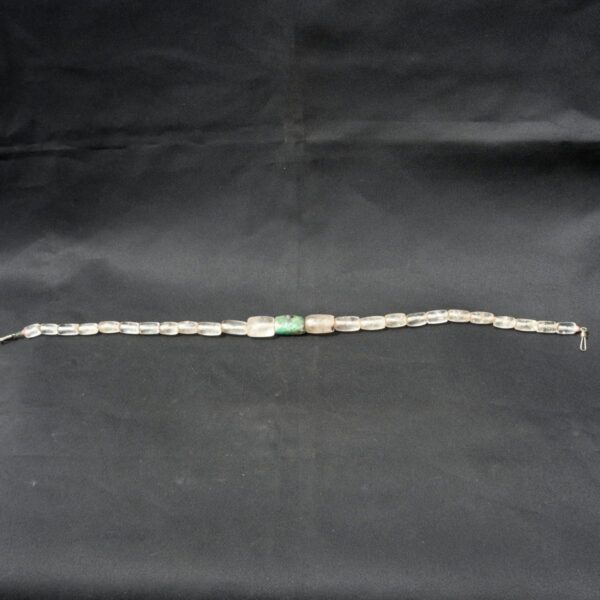 Pre-Columbian Chavín Quartz and Turquoise Ceremonial Necklace - Image 6