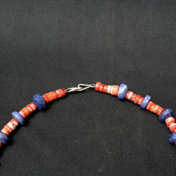 Pre Columbian Chavin Stone Sodalite Necklace Ceremonial Artifact Peru - Image 5