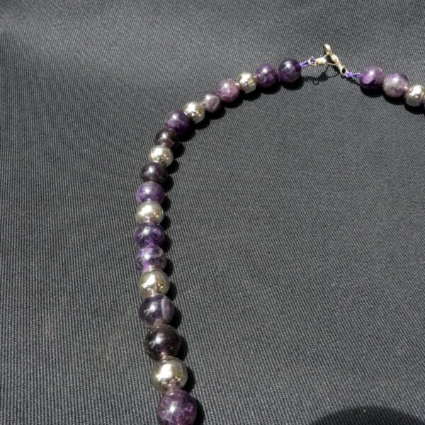 Chavin Pre-Columbian Amethyst Necklace - Ancient Ritual Elegance - Image 2