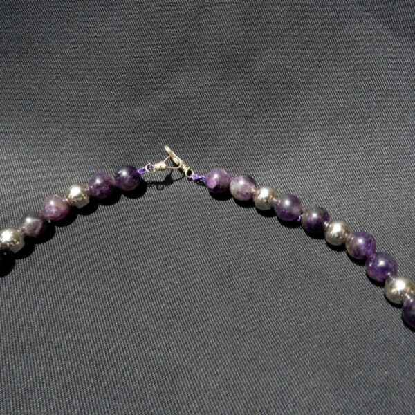 Chavin Pre-Columbian Amethyst Necklace - Ancient Ritual Elegance - Image 5