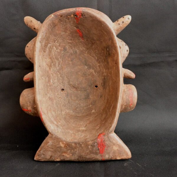 Pre-Columbian Moche Wooden Ceremonial Mask - Image 4