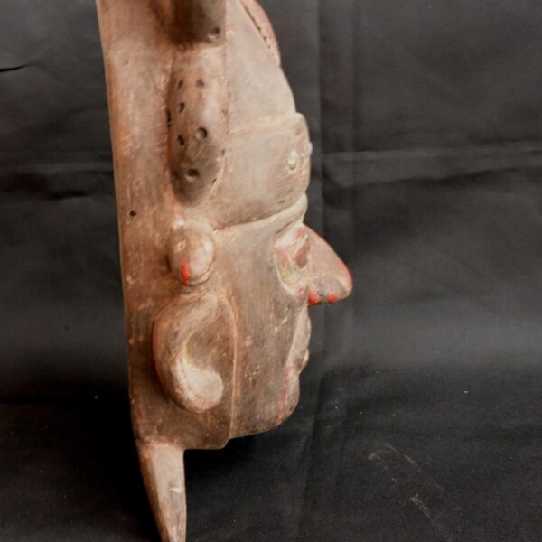 Pre-Columbian Moche Wooden Ceremonial Mask - Image 5