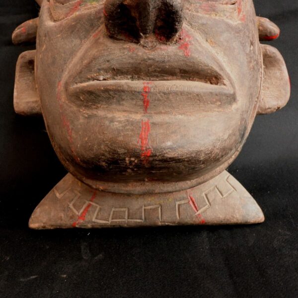 Pre-Columbian Moche Wooden Ceremonial Mask - Image 11