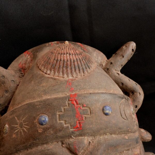 Pre-Columbian Moche Wooden Ceremonial Mask - Image 13