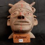 Pre-Columbian Moche Wooden Ceremonial Mask - Image 16