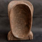 Pre-Columbian Moche Ceremonial Wooden Mask - Image 4