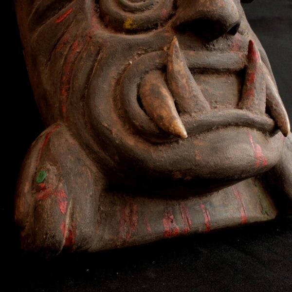 Pre-Columbian Moche Ceremonial Wooden Mask - Image 16