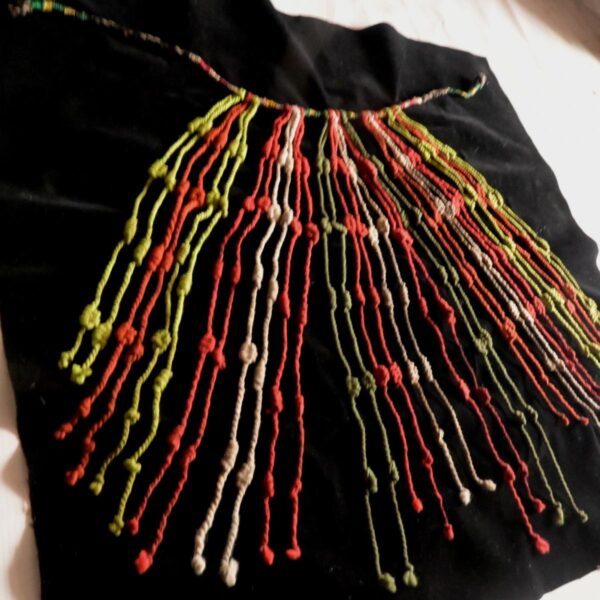Authentic Inca Quipu - Handcrafted Textile Artifact - Image 8