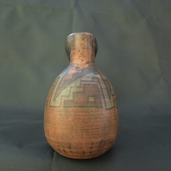 Pre Columbian Nasca Ceramic Water Whistle Sacred Ritual Artifact Peru - Imagen 3