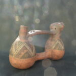 Pre Columbian Chimu Ceramic Whistling Vessel Sacred Andean Artifact - Imagen 7