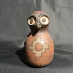 Pre Columbian Chancay Ceramic Water Whistle Sacred Collector Piece - Imagen 3