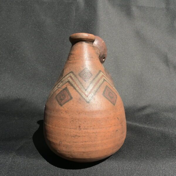 Pre Columbian Chancay Ceramic Water Whistle Sacred Collector Piece - Imagen 7