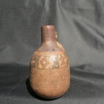 Pre Columbian Paracas Ceramic Water Whistle Sacred Artifact Peru - Imagen 3