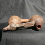 Pre Columbian Paracas Ceramic Water Whistle Sacred Artifact Peru - Imagen 9