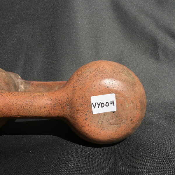 Pre Columbian Paracas Ceramic Water Whistle Sacred Artifact Peru - Imagen 11