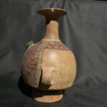 Pre Columbian Inca Ceramic Aribalo Ritual Artifact Andean Collectible - Imagen 3