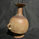 Pre Columbian Inca Ceramic Aribalo Ritual Artifact Andean Collectible - Imagen 4