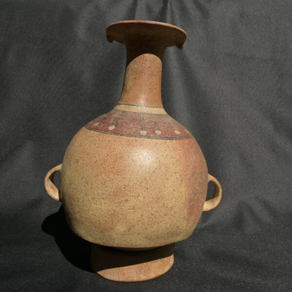 Pre Columbian Inca Ceramic Aribalo Ritual Artifact Andean Collectible - Imagen 5