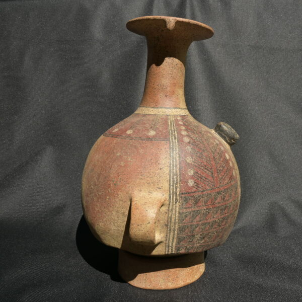 Pre Columbian Inca Ceramic Aribalo Ritual Artifact Andean Collectible - Imagen 7