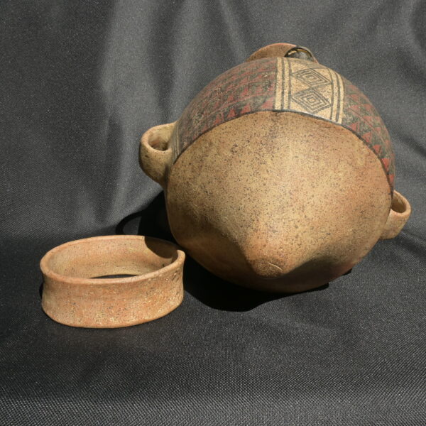 Pre Columbian Inca Ceramic Aribalo Ritual Artifact Andean Collectible - Imagen 10