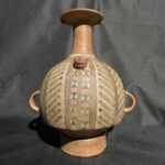Pre Columbian Inca Ceramic Aribalo Ritual Artifact Peru Collectible