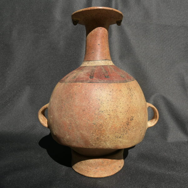 Pre Columbian Inca Ceramic Aribalo Ritual Artifact Peru Collectible - Imagen 5