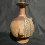 Pre Columbian Inca Ceramic Aribalo Ritual Artifact Peru Collectible - Imagen 7