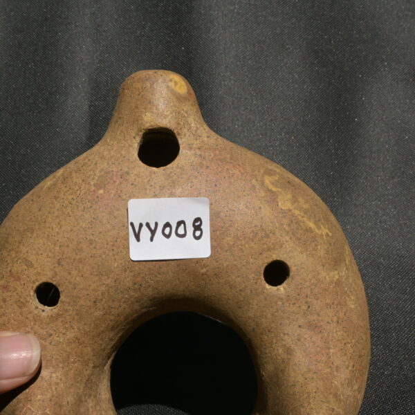 Pre Columbian Inca Ceramic Ocarina Sacred Artifact Andean Collectible - Imagen 10