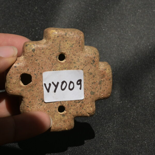 Pre Columbian Inca Ceramic Chacana Sacred Ritual Artifact Collectible - Imagen 8