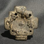 Pre Columbian Inca Ceramic Chacana Sacred Artifact Andean Collectible