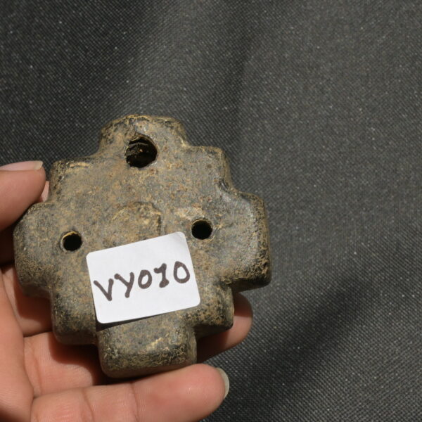 Pre Columbian Inca Ceramic Chacana Sacred Artifact Andean Collectible - Imagen 7