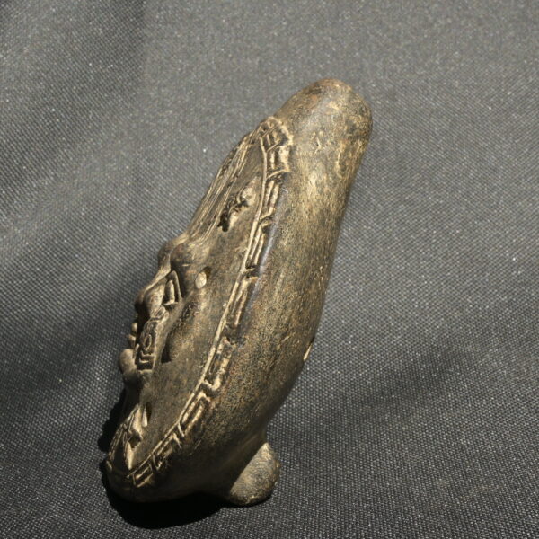 Pre Columbian Inca Ceramic Ocarina Ancient Musical Artifact - Imagen 2