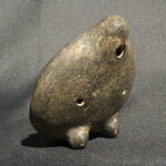 Pre Columbian Inca Ceramic Ocarina Ancient Musical Artifact - Imagen 3
