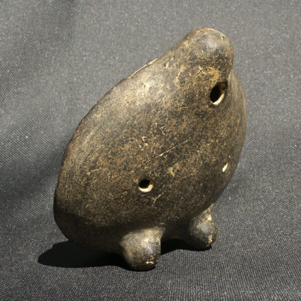 Pre Columbian Inca Ceramic Ocarina Ancient Musical Artifact - Imagen 3