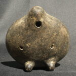 Pre Columbian Inca Ceramic Ocarina Ancient Musical Artifact - Imagen 4